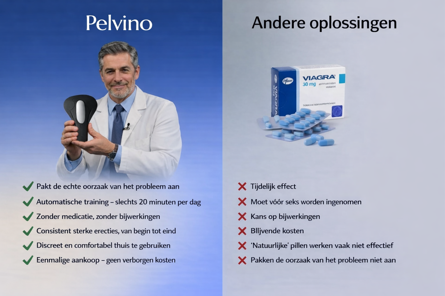 Pelvino™ bekkenbodemtrainer voor mannen